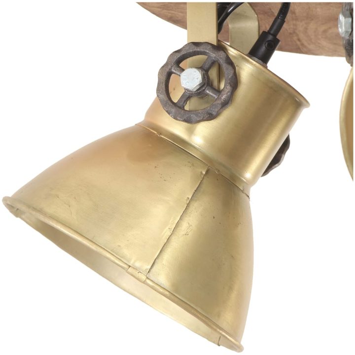 Taklampa industriell 25 W mässing 42x27cm E27 vidaXL – bild 4