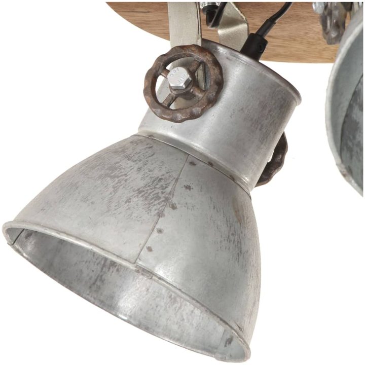 Taklampa industriell 25 W silver 42x27cm E27 vidaXL – bild 4