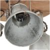 Taklampa industriell 25 W silver 42x27cm E27 vidaXL – miniatyr 5