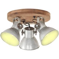 Taklampa industriell 25 W silver 42x27cm E27 vidaXL
