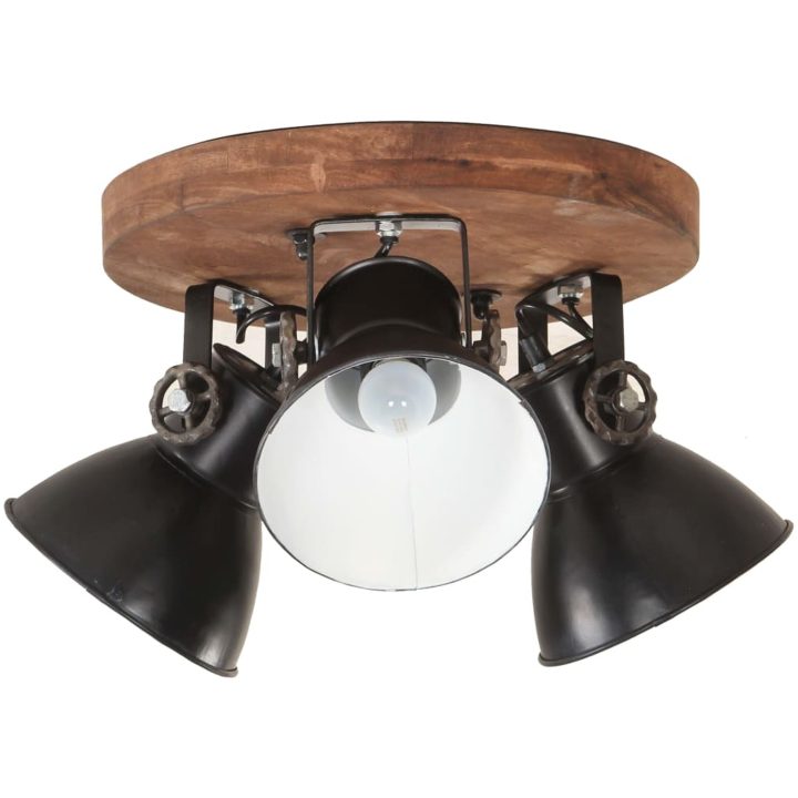 Taklampa industriell 25 W svart 42x27 cm E27 vidaXL – bild 2