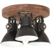 Taklampa industriell 25 W svart 42x27 cm E27 vidaXL – miniatyr 3