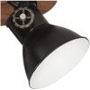 Taklampa industriell 25 W svart 42x27 cm E27 vidaXL – miniatyr 4
