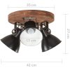 Taklampa industriell 25 W svart 42x27 cm E27 vidaXL – miniatyr 7