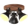 Taklampa industriell 25 W svart 42x27 cm E27 vidaXL – miniatyr 1