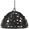 Taklampa industriell kugghjulsdesign 45 cm E27 vidaXL – miniatyr 2