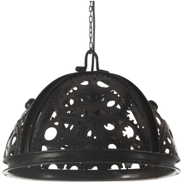 Taklampa industriell kugghjulsdesign 45 cm E27 vidaXL – bild 2