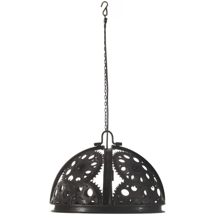 Taklampa industriell kugghjulsdesign 45 cm E27 vidaXL – bild 3
