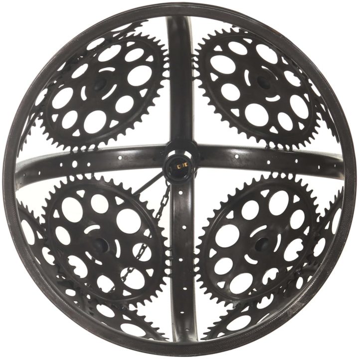 Taklampa industriell kugghjulsdesign 45 cm E27 vidaXL – bild 4