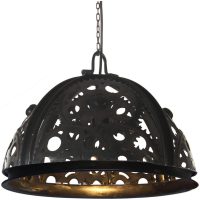 Taklampa industriell kugghjulsdesign 45 cm E27 vidaXL