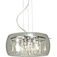 Taklampa Intro Krom/klar ANETA HOME