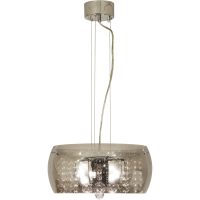 Taklampa Klara Rökgrå/krom ANETA HOME