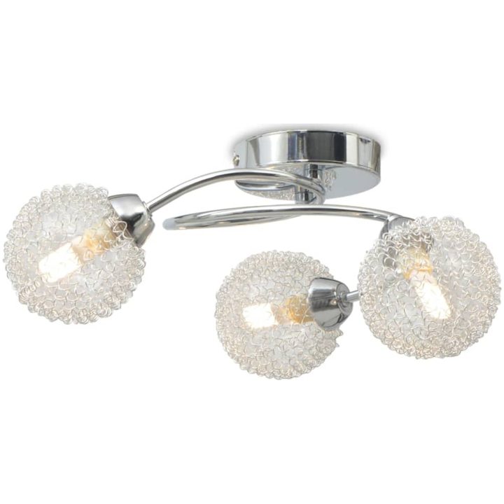 Taklampa med 3 LED-glödlampor G9 120 W vidaXL – bild 2