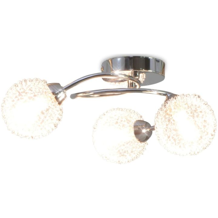 Taklampa med 3 LED-glödlampor G9 120 W vidaXL – bild 3