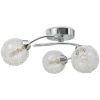 Taklampa med 3 LED-glödlampor G9 120 W vidaXL – miniatyr 4