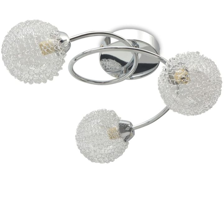 Taklampa med 3 LED-glödlampor G9 120 W vidaXL – bild 5