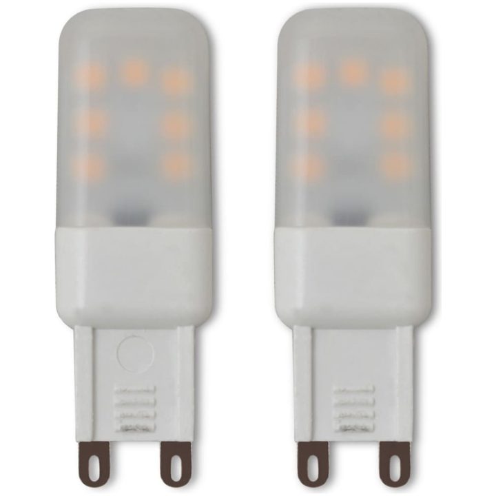 Taklampa med 3 LED-glödlampor G9 120 W vidaXL – bild 7
