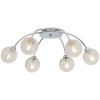 Taklampa med 6 LED-glödlampor G9 240 W vidaXL – miniatyr 3