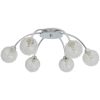 Taklampa med 6 LED-glödlampor G9 240 W vidaXL – miniatyr 4