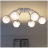 Taklampa med 6 LED-glödlampor G9 240 W vidaXL – miniatyr 1