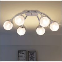 Taklampa med 6 LED-glödlampor G9 240 W vidaXL