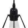 Taklampa med diamantdesign svart 3 x E27-lampa vidaXL – miniatyr 6