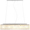 Taklampa med kristallpärlor silver 104 cm E14 vidaXL – miniatyr 4