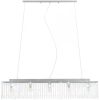 Taklampa med kristallpärlor silver 104 cm E14 vidaXL – miniatyr 5