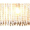 Taklampa med kristallpärlor silver 104 cm E14 vidaXL – miniatyr 8