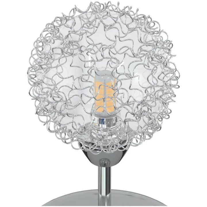 Taklampa med lampskärmar i tråd för 5 G9 LED-lampor vidaXL – bild 5