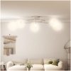 Taklampa med lampskärmar i tråd för 5 G9 LED-lampor vidaXL – miniatyr 1