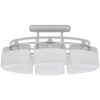Taklampa med ovala glasskärmar 2 st E14 vidaXL – miniatyr 5