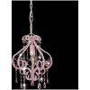 Taklampa med pärlor silver rund E14 vidaXL – miniatyr 4