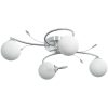 Taklampa med runda lampor för 4 G9 LED-lampor vidaXL – miniatyr 2