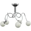 Taklampa med runda lampskärmar för 5 G9 LED-lampor vidaXL – miniatyr 2