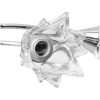 Taklampa med transparenta glasskärmar för 5 E14-lampor tulpan vidaXL – miniatyr 8