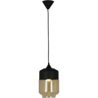 Taklampa Mitte Svart/amber ANETA HOME