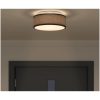 Taklampa Svart 30 cm Tyg E27 vidaXL 30 x 30 x 13.5 cm – miniatyr 4