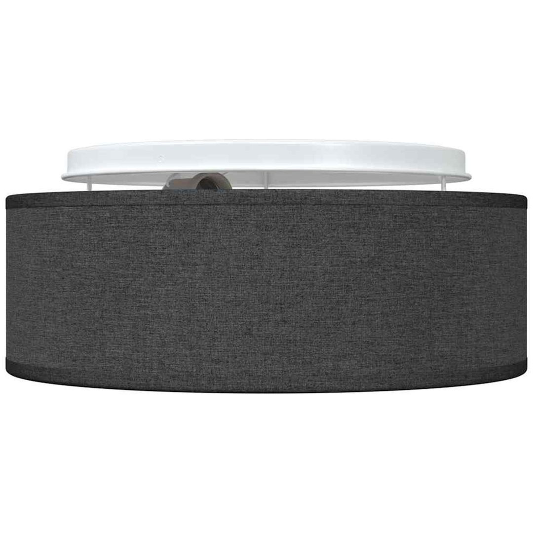 Taklampa Svart 30 cm Tyg E27 vidaXL 30 x 30 x 13.5 cm – bild 5