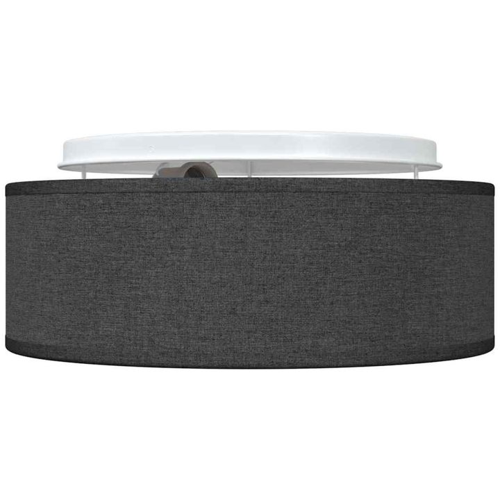 Taklampa Svart 30 cm Tyg E27 vidaXL 30 x 30 x 13.5 cm – bild 5