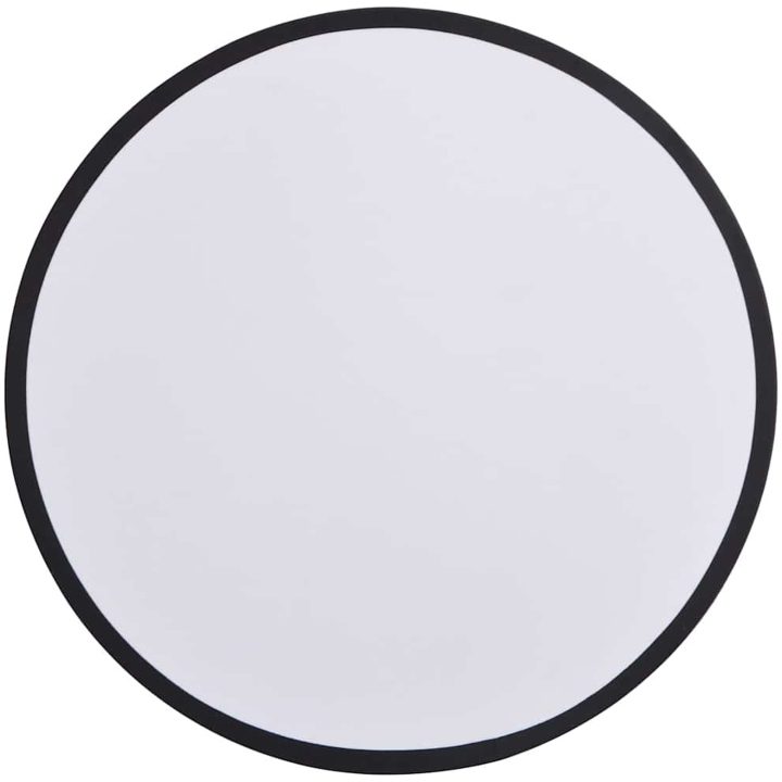 Taklampa Svart 30 cm Tyg E27 vidaXL 30 x 30 x 13.5 cm – bild 7