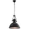 Taklampa svart rund E27 vidaXL – miniatyr 2