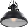Taklampa svart rund E27 vidaXL – miniatyr 5