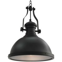 Taklampa svart rund E27 vidaXL
