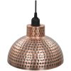 Taklampor 2 st halvrunda koppar vidaXL – miniatyr 5
