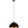 Taklampor 2 st svart och guld halvrund E27 vidaXL 40 cm – miniatyr 4