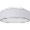 Taklampor Flush Mount Grå 38 cm Tyg E27 vidaXL 38 x 38 x 13.5 cm – miniatyr 2