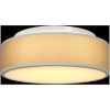 Taklampor Flush Mount Grå 38 cm Tyg E27 vidaXL 38 x 38 x 13.5 cm – miniatyr 11
