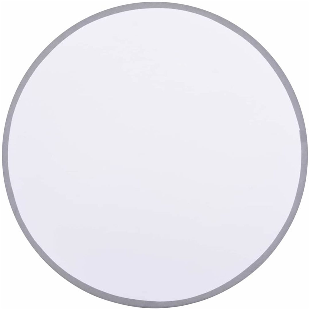 Taklampor Flush Mount Grå 38 cm Tyg E27 vidaXL 38 x 38 x 13.5 cm – bild 7