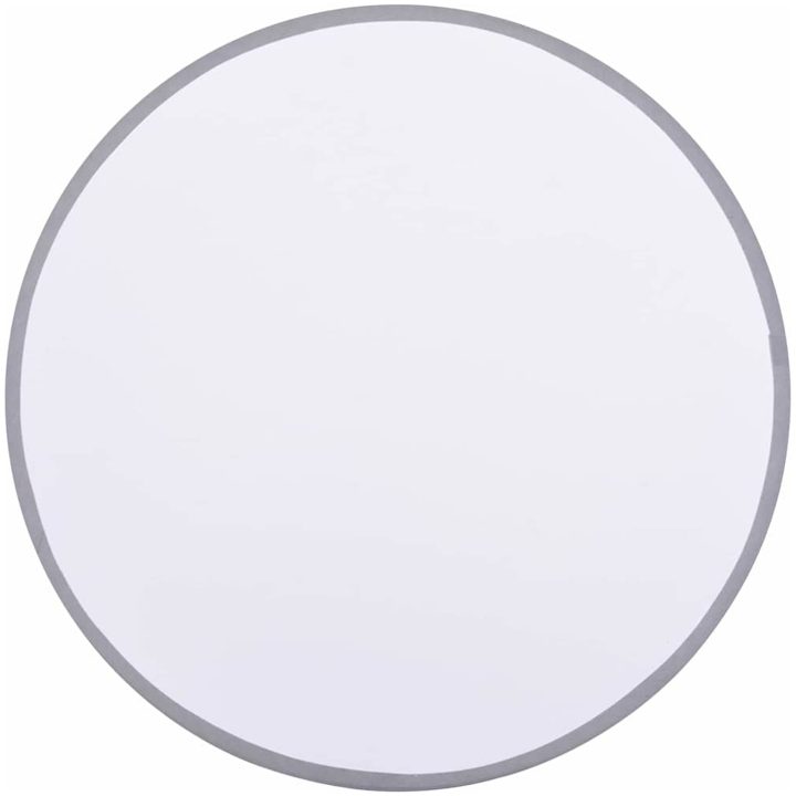 Taklampor Flush Mount Grå 38 cm Tyg E27 vidaXL 38 x 38 x 13.5 cm – bild 7